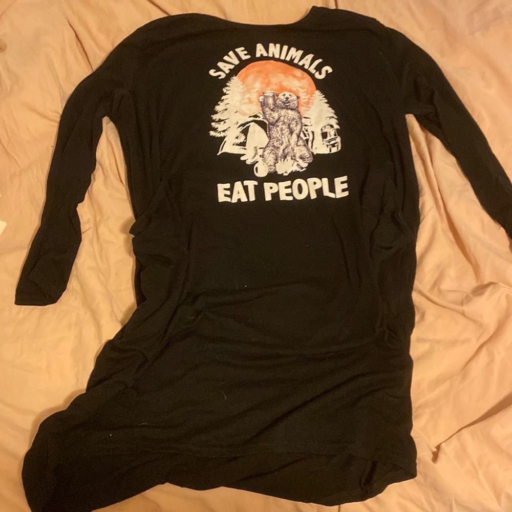 Oversized sweatshirt dress! Never worn. Silly!!